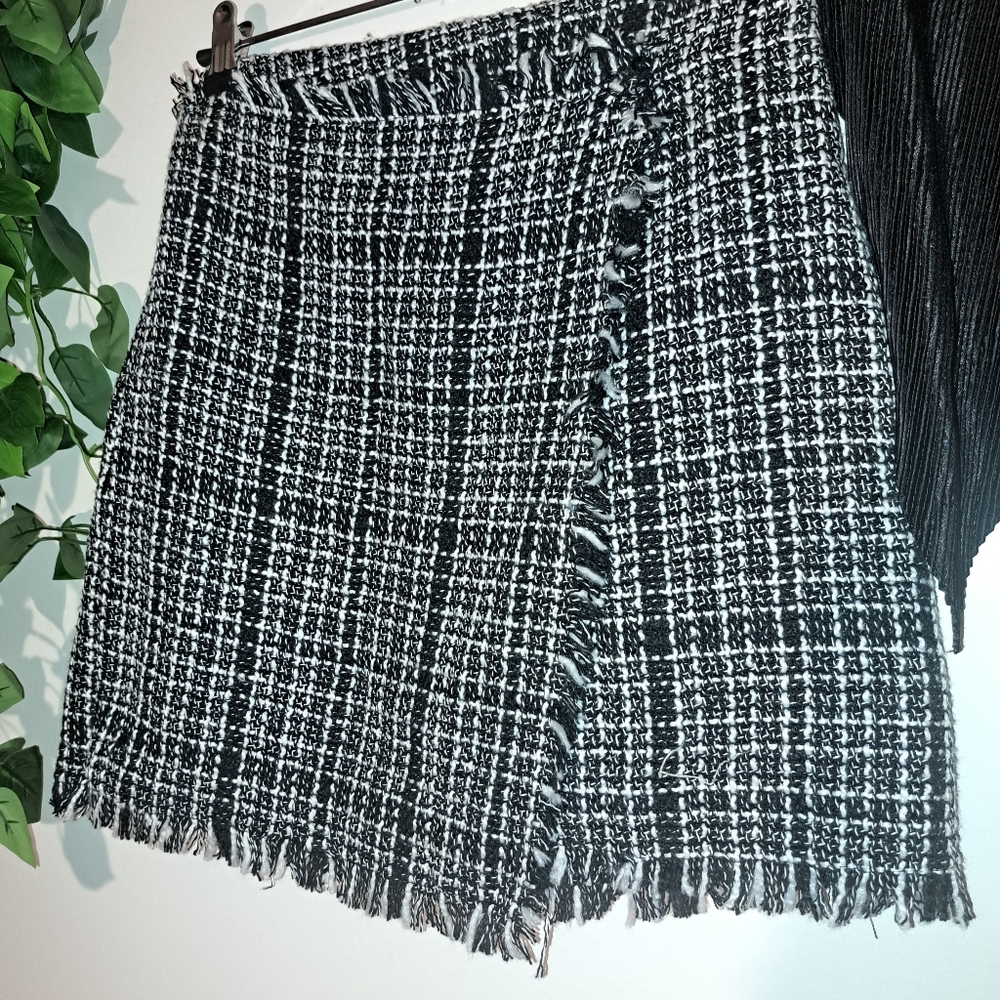 Wrap Mini Skirt - Size M